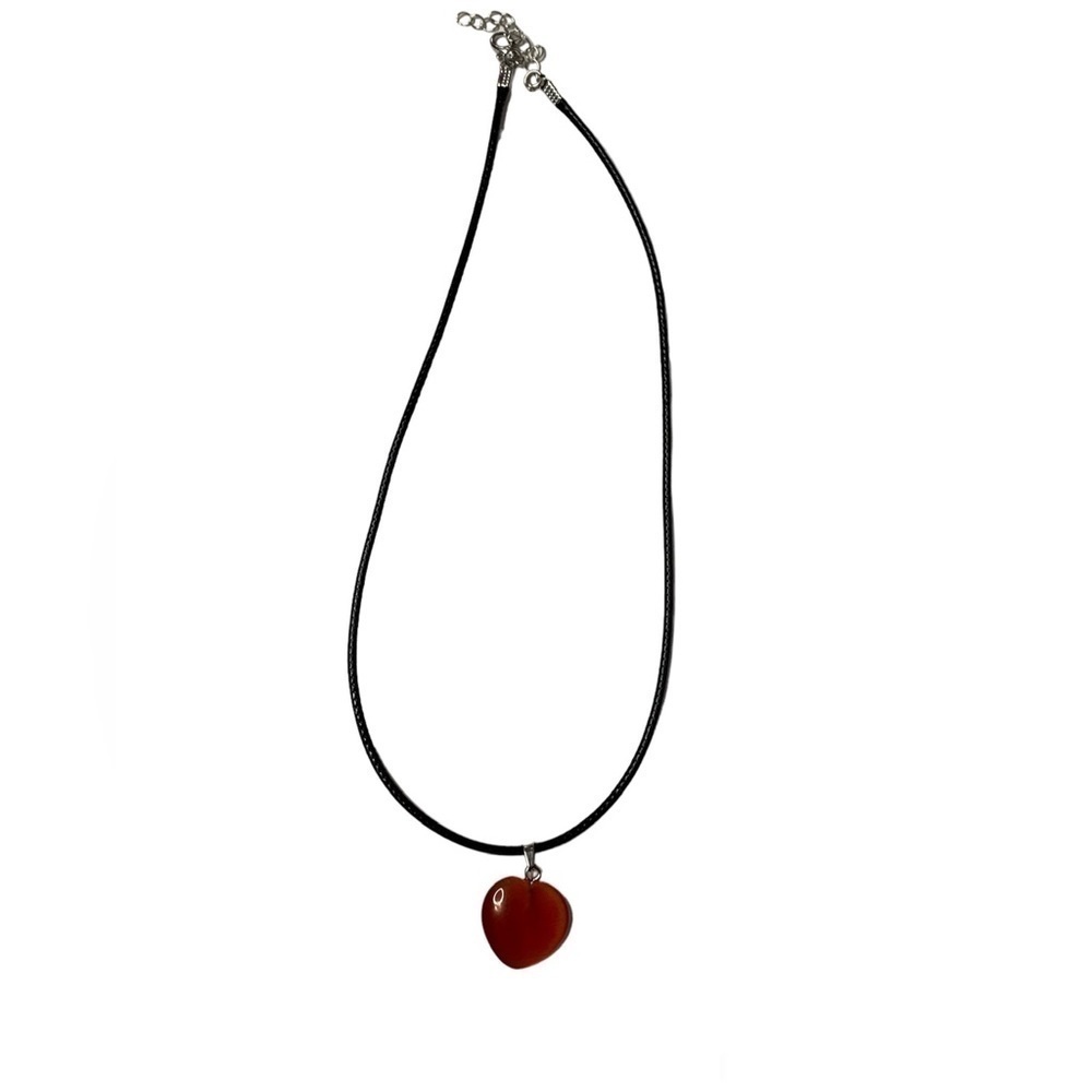 Crystal heart necklace - Picture 5 of 5
